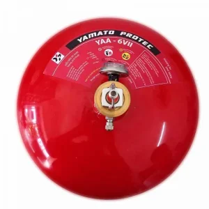 Bình cầu chữa cháy tự động bột ABC 6kg Yamato Protec YAA-6V II