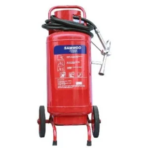 Bình chữa cháy xe đẩy bột ABC 35kg Samwoo MFTZL35