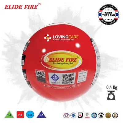 Bóng chữa cháy tự động Elide Fire LOVINGCARE 0.4KG