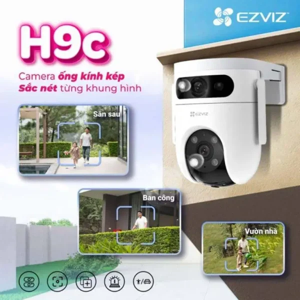 Camera Ezviz H9c 3M – 5M - Hình ảnh 3