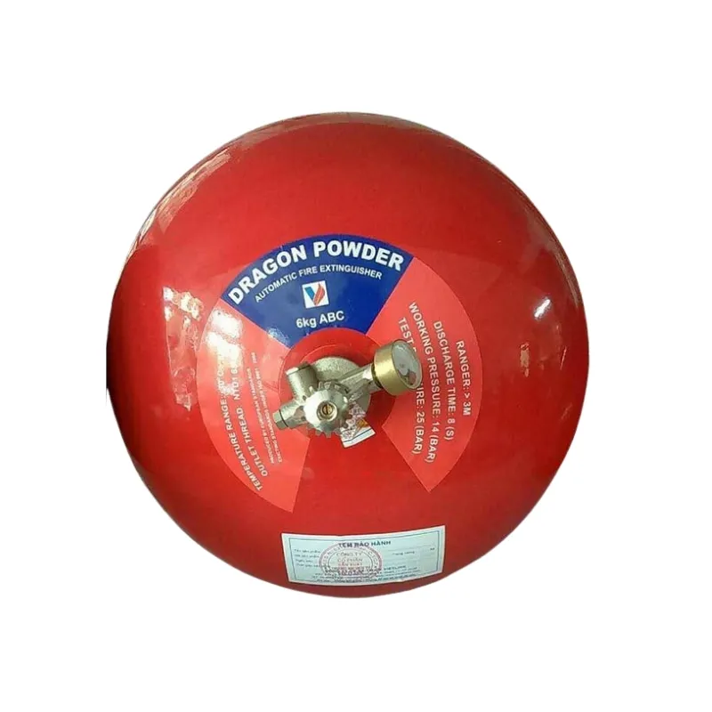 Bình cầu chữa cháy tự động Dragon POWDER ABC 6KG