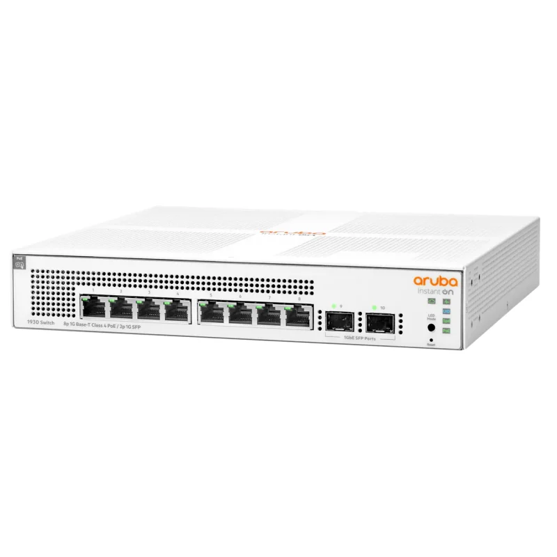 JL681A Switch Aruba Instant On 1930 8G Class4 PoE 2SFP 124W