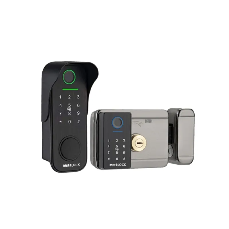 Khóa vân tay cổng sắt Metalock AZT-C5 Pro