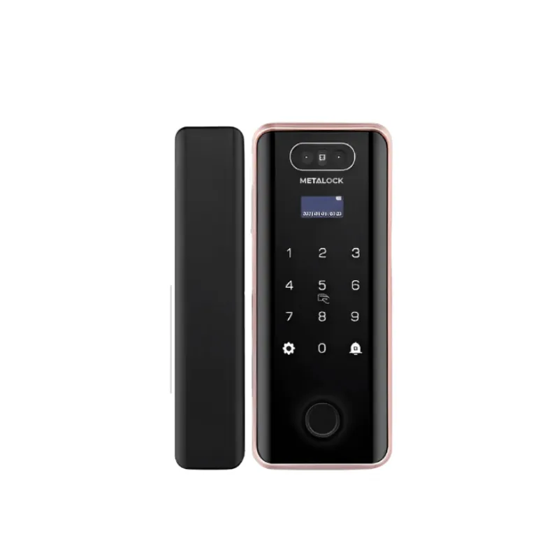 Khóa vân tay cửa kính Metalock AZT-18 Pro