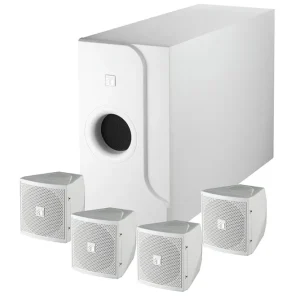 Loa hộp bộ 5 loa, màu trắng: TOA BS-301W