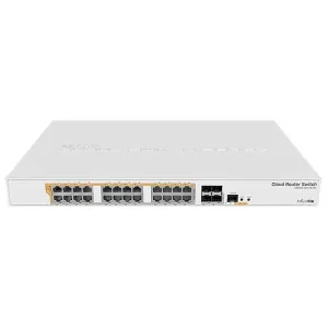 Bộ chuyển mạch Switch Mikrotik CRS326-24S+2Q+RM