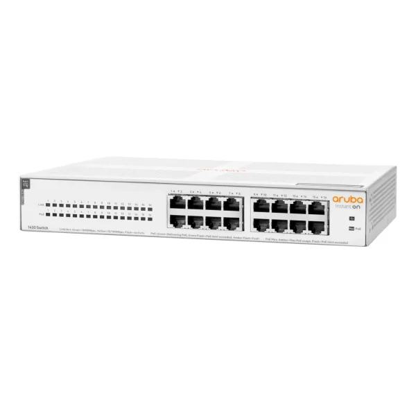 R8R48A Switch Aruba Instant On 1430 16G Class4 PoE 124W