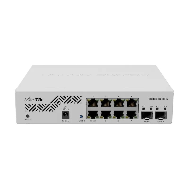 Switch Mikrotik CSS610-8G-2S+IN
