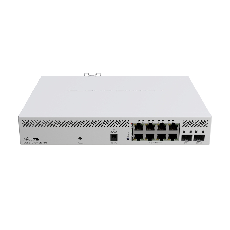 Switch Mikrotik CSS610-8P-2S+IN