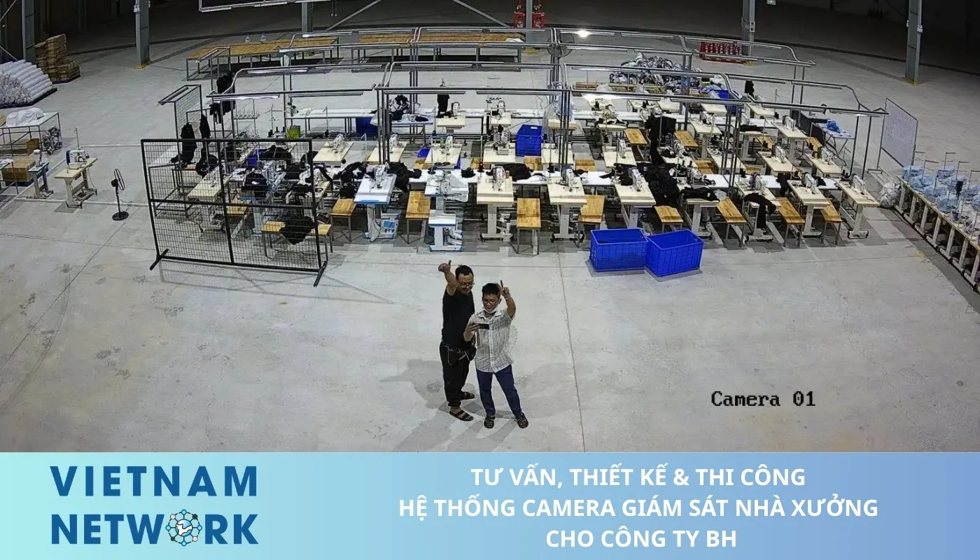 Lắp Đặt Camera Đà Nẵng Trọn Gói Giá Rẻ TU VAN THIET KE THI CONG HE THONG CAMERA GIAM SAT NHA XUONG CHO CONG TY BH 1