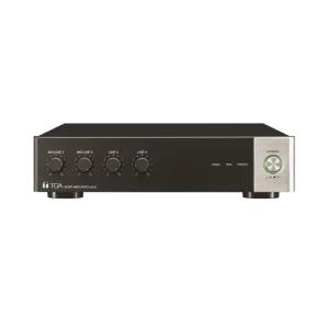 Tăng âm liền Mixer FBS, EQ 60W: TOA A-5006