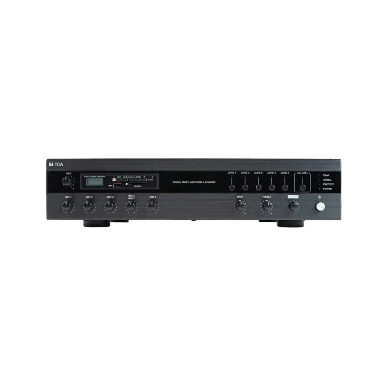 Tăng âm số liền Mixer, MP3, Bluetooth, 5 Vùng 120W: TOA A-3212DMZ-AS