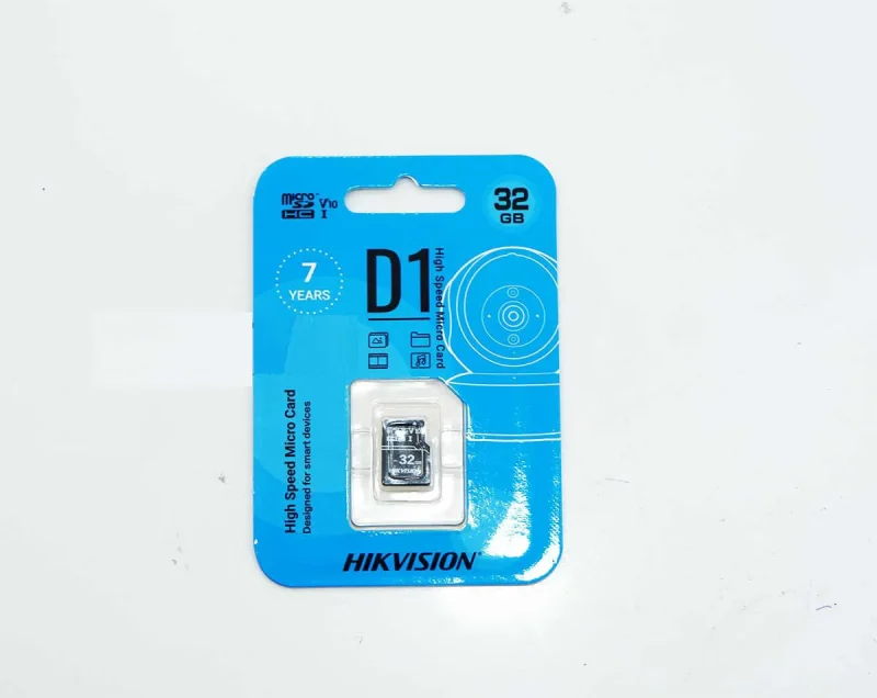 Thẻ nhớ MicroSD 32GB Hikvision màu xanh chuyên dụng