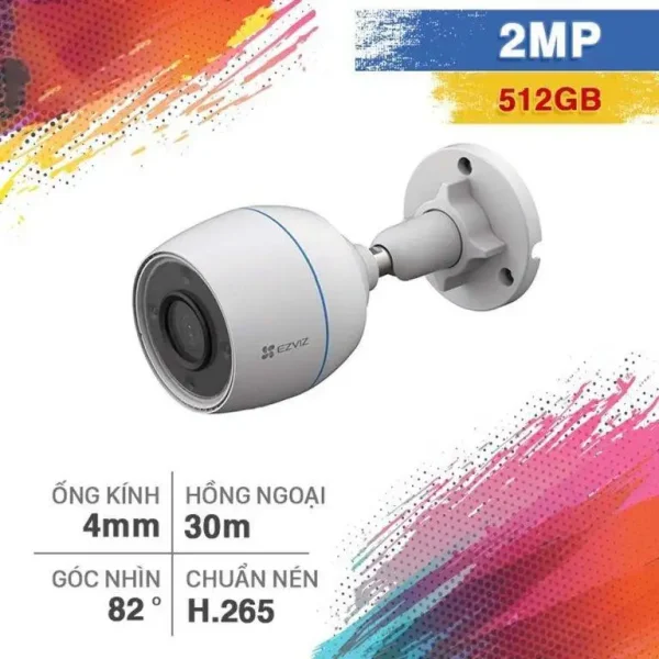 Camera quan sát Ezviz H3C - Hình ảnh 3
