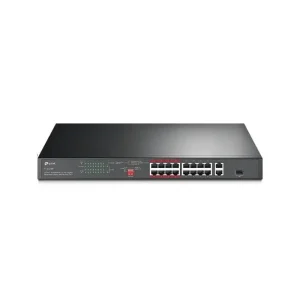 Switch POE 16 cổng 10/100Mbps Gigabit TP-LINK TL-SL1218MP