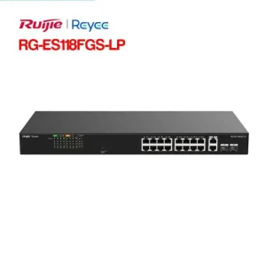 Switch 16 cổng PoE RUIJIE RG-ES118FGS-LP