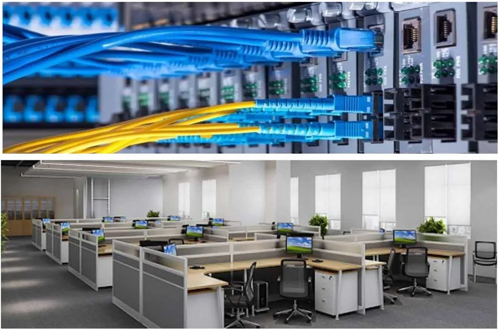 Thi công mạng LAN - Wifi tại Đà Nẵng thi cong mang lan van phong lon