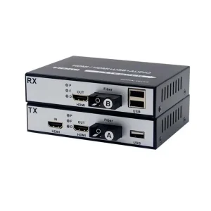 Bộ chuyển đổi HDMI sang cáp quang có cổng USB 1080P