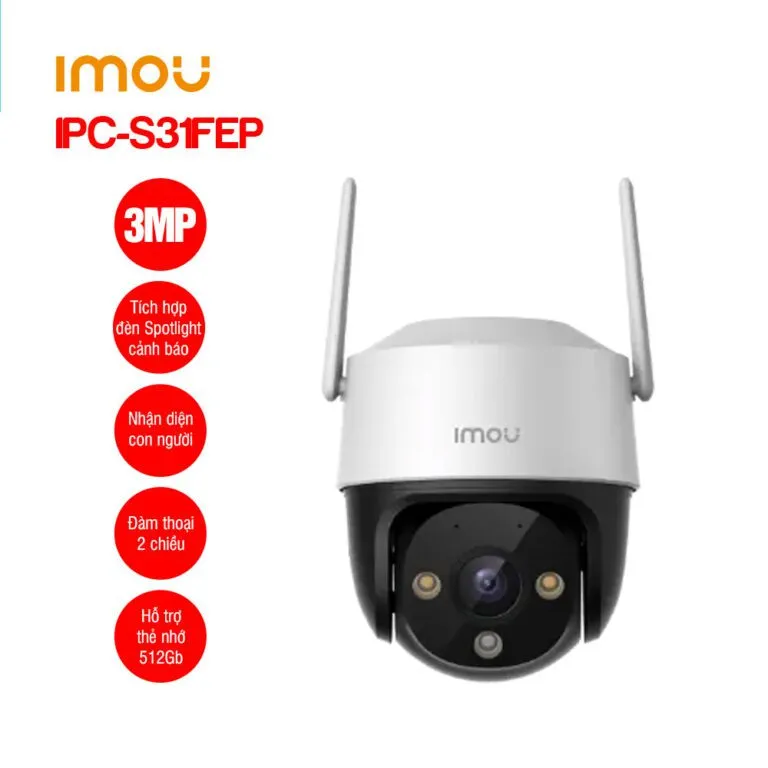 Dịch Vụ Lắp Đặt Camera Giám Sát Trọn Gói Tại Đà Nẵng Camera IMOU IPC S31FEP Cruiser SE 3MP 7 11zon
