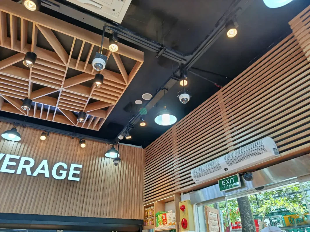 TƯ VẤN, THIẾT KẾ & THI CÔNG HỆ THỐNG CAMERA GIÁM SÁT CHO K-MARKET LÊ QUANG ĐẠO camera minimart le quang dao 5