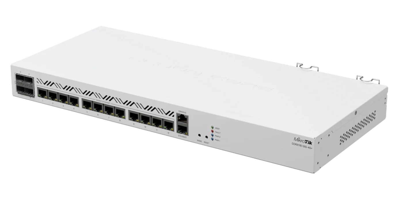 Vì sao nên chọn CCR2116 12G 4S+ tại VietNam NetWork