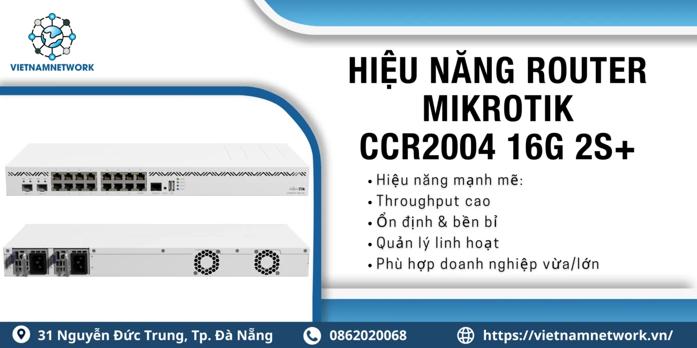 mikrotik ccr2004 16g 2s 1