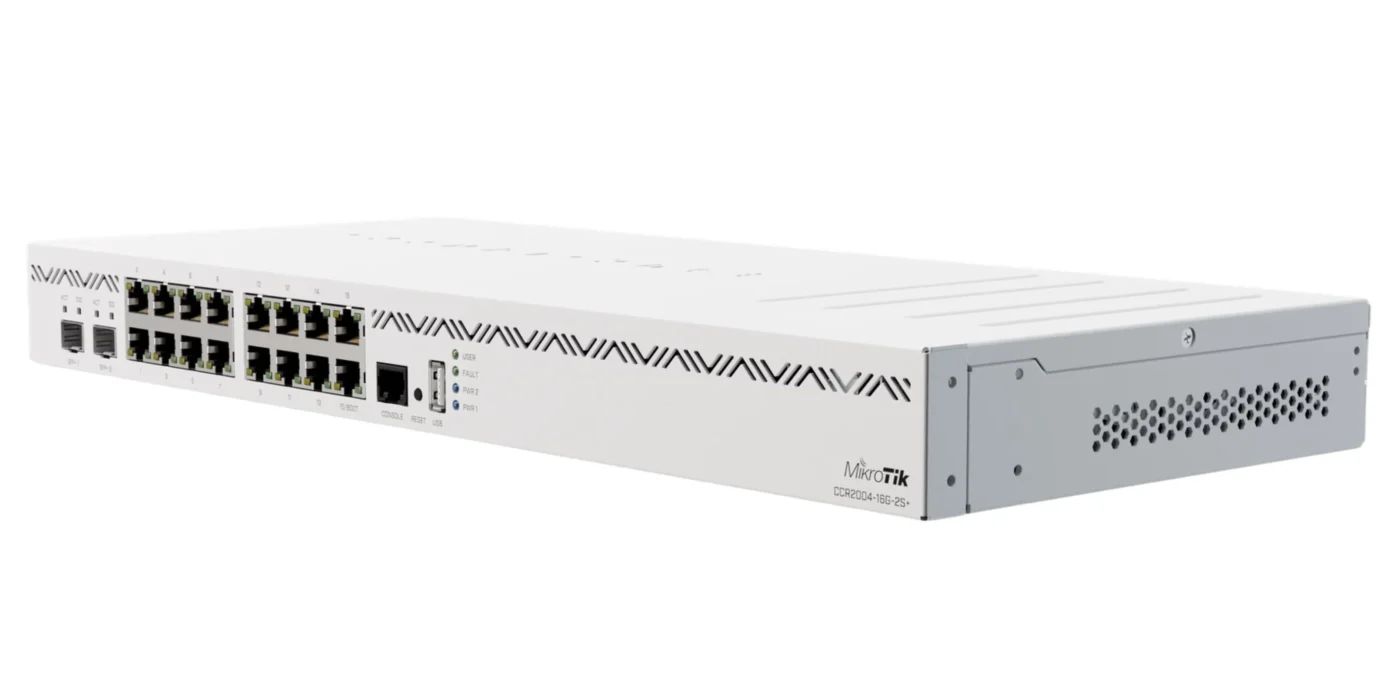 Giới thiệu tổng quan về CCR2004 16G 2S+PC