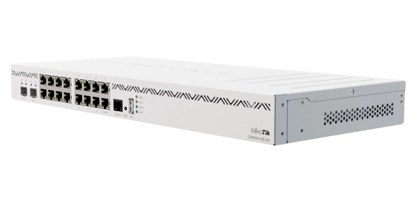 Giới thiệu tổng quan về Router Mikrotik CCR2004 16G 2S+