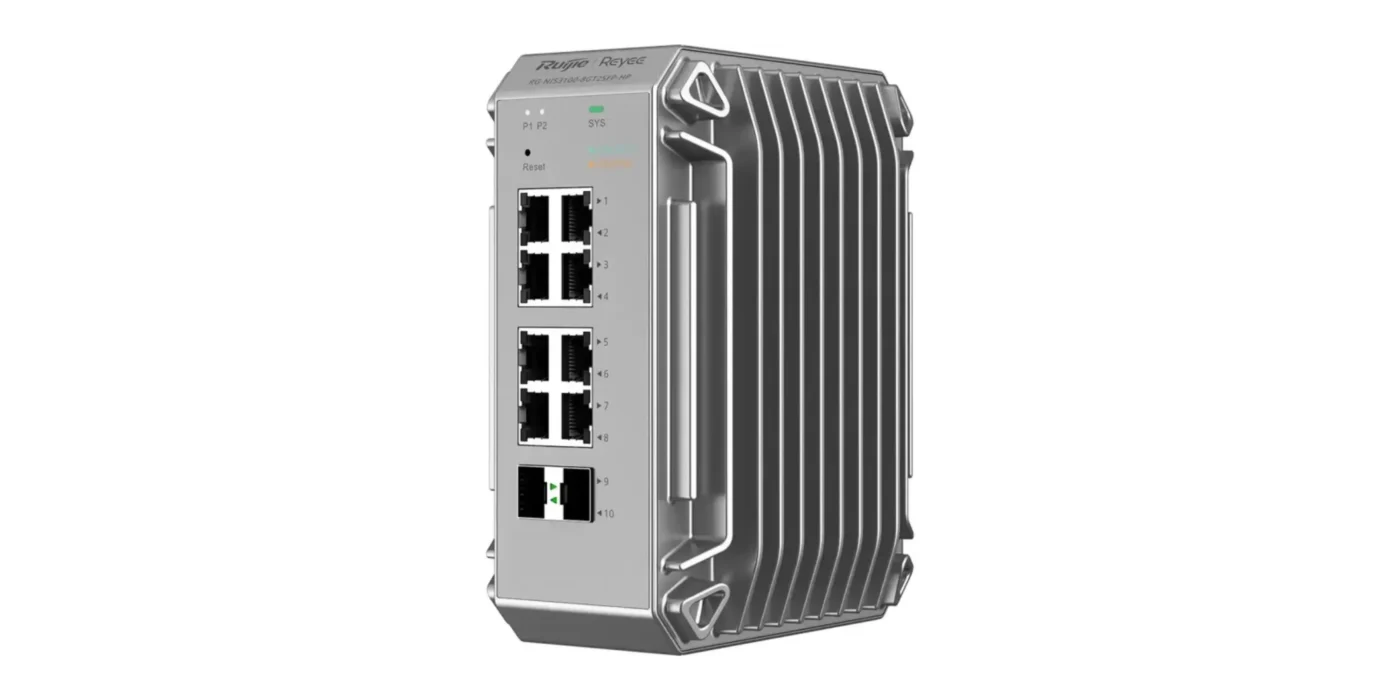 TOP 4 Switch Công Nghiệp (Industrial Switch) Chịu Nhiệt, Chống Va Đập Tốt Nhất Switch công nghiệp Ruijie