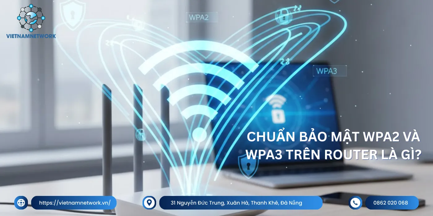 Chuẩn Bảo Mật WPA2 Và WPA3 Trên Router Là Gì? chuan bao mat wpa2 va wpa3 1