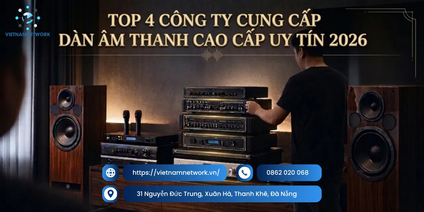 Top 4 Công Ty Cung Cấp Dàn Âm Thanh Cao Cấp Đà Nẵng Uy Tín, Chuyên Nghiệp 2026 dan am thanh cao cap da nang 1