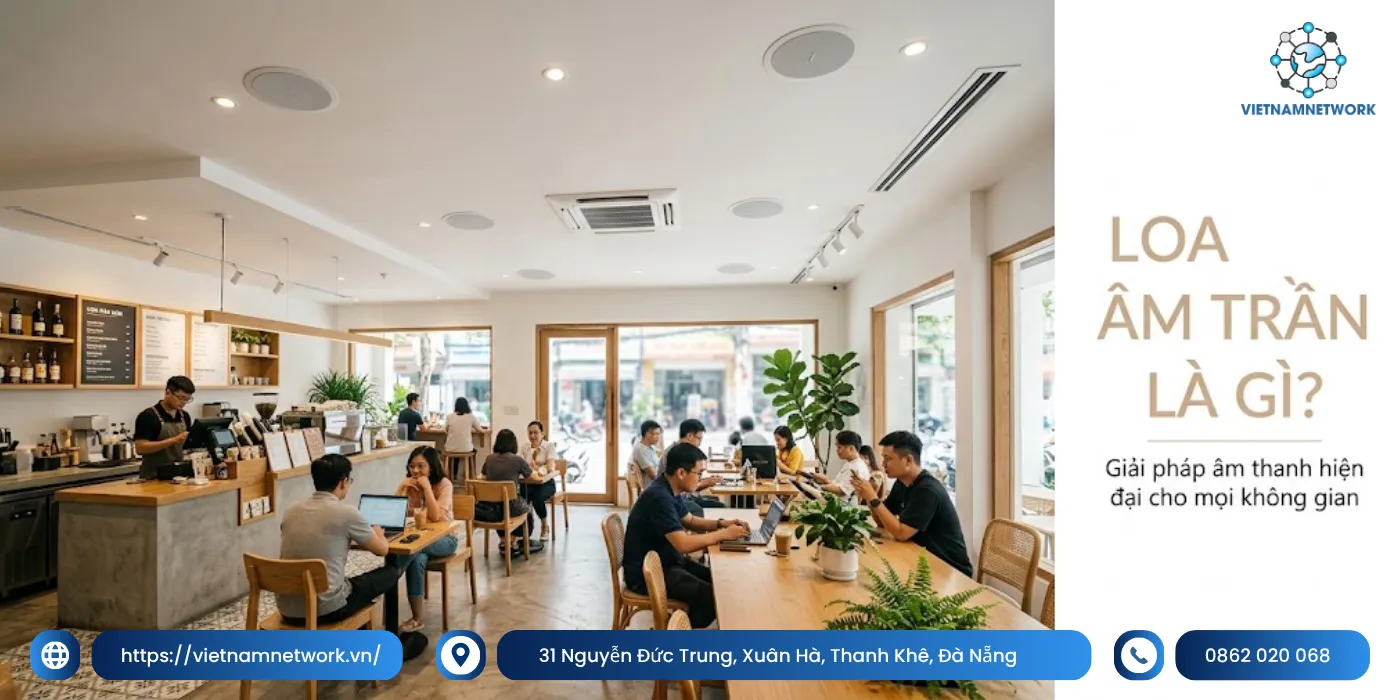 Loa Âm Trần Là Gì? Dịch Vụ Lắp Đặt Loa Âm Trần Đà Nẵng Uy Tín loa am tran 1