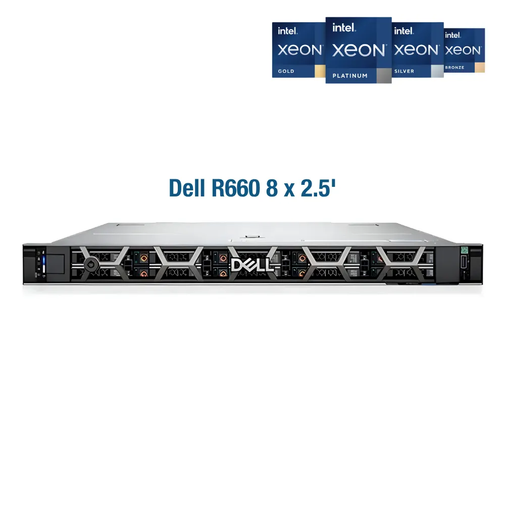 Dell PowerEdge R660 8x2.5 Inch (Intel 6430 / 32GB RAM / 1.2TB HDD SAS) Dell PowerEdge R660 8x2.5 Inch (Intel 6430 / 32GB RAM / 1.2TB HDD SAS)