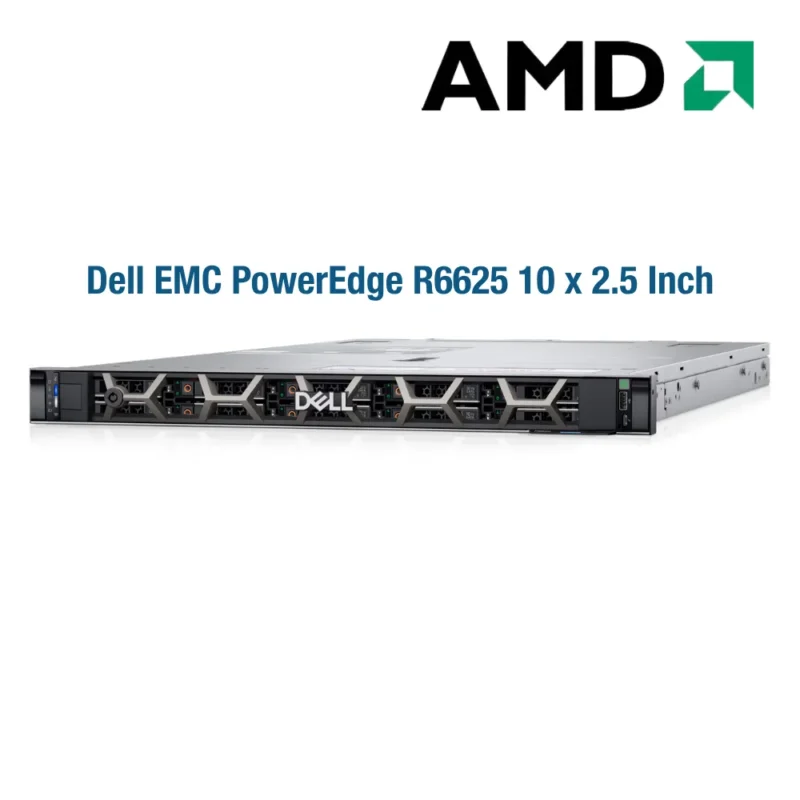 Dell EMC PowerEdge R6625 10x2.5 Inch (AMD EPYC 9124 / 64GB / 2.4TB HDD SAS)
