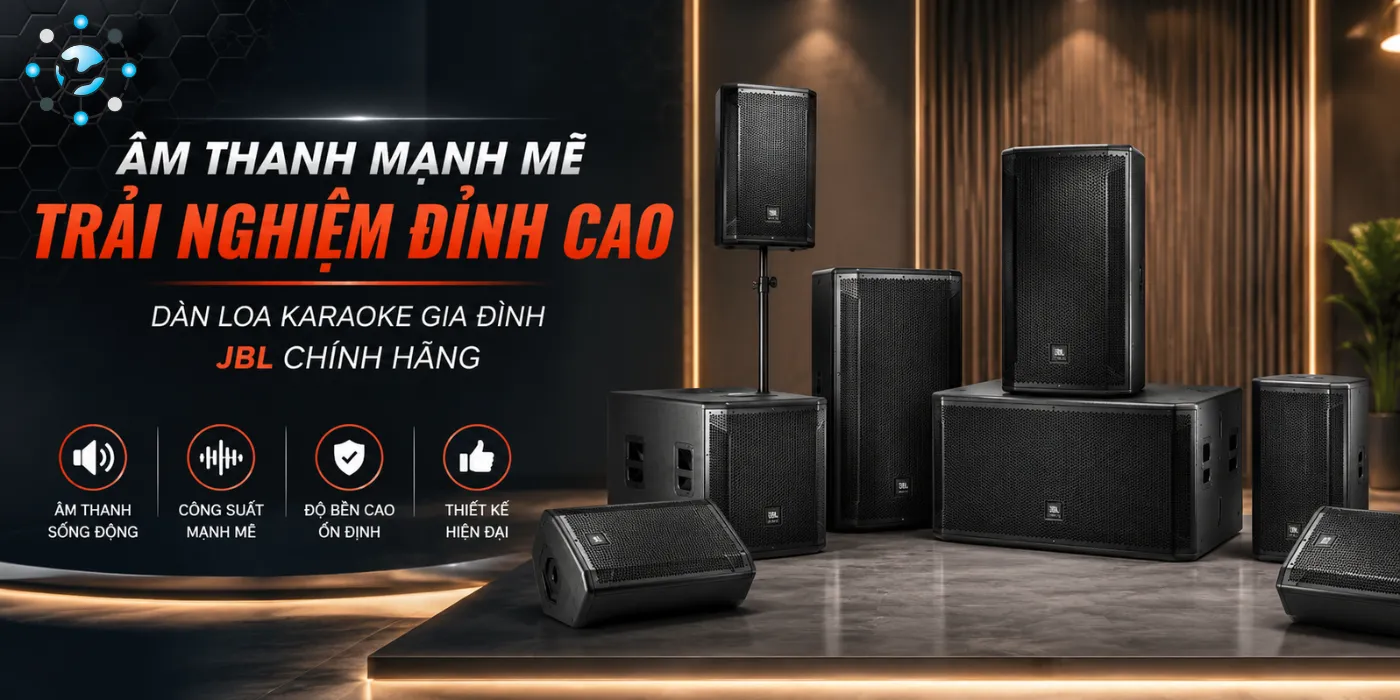 Dàn Karaoke Gia Đình JBL Đà Nẵng Chính Hãng