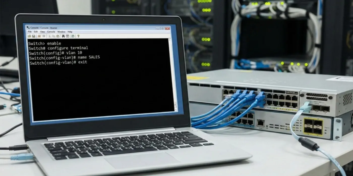 Hướng Dẫn Cấu Hình VLAN Trên Switch Cisco Từng Bước Dễ Hiểu Hướng Dẫn Cấu Hình VLAN Trên Switch Cisco Từng Bước Dễ Hiểu