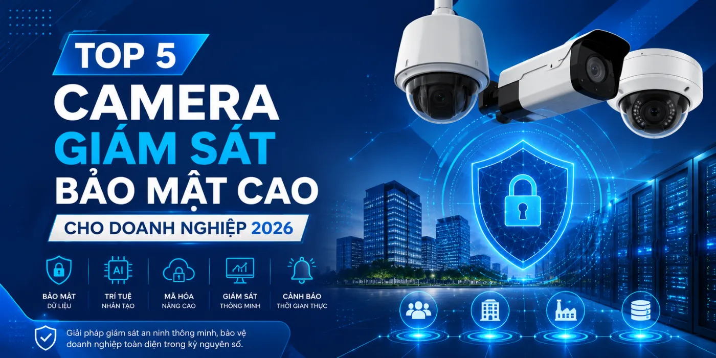 Top 5 Camera Giám Sát Bảo Mật Cao Cho Doanh Nghiệp 2026 top 5 camera giam sat bao mat cao cho doanh nghiep 1