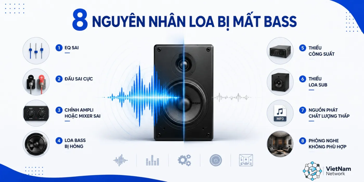 Loa Bị Mất Bass? Nguyên Nhân Và Cách Khắc Phục Hiệu Quả loa bi mat bass va cach khac phuc 2