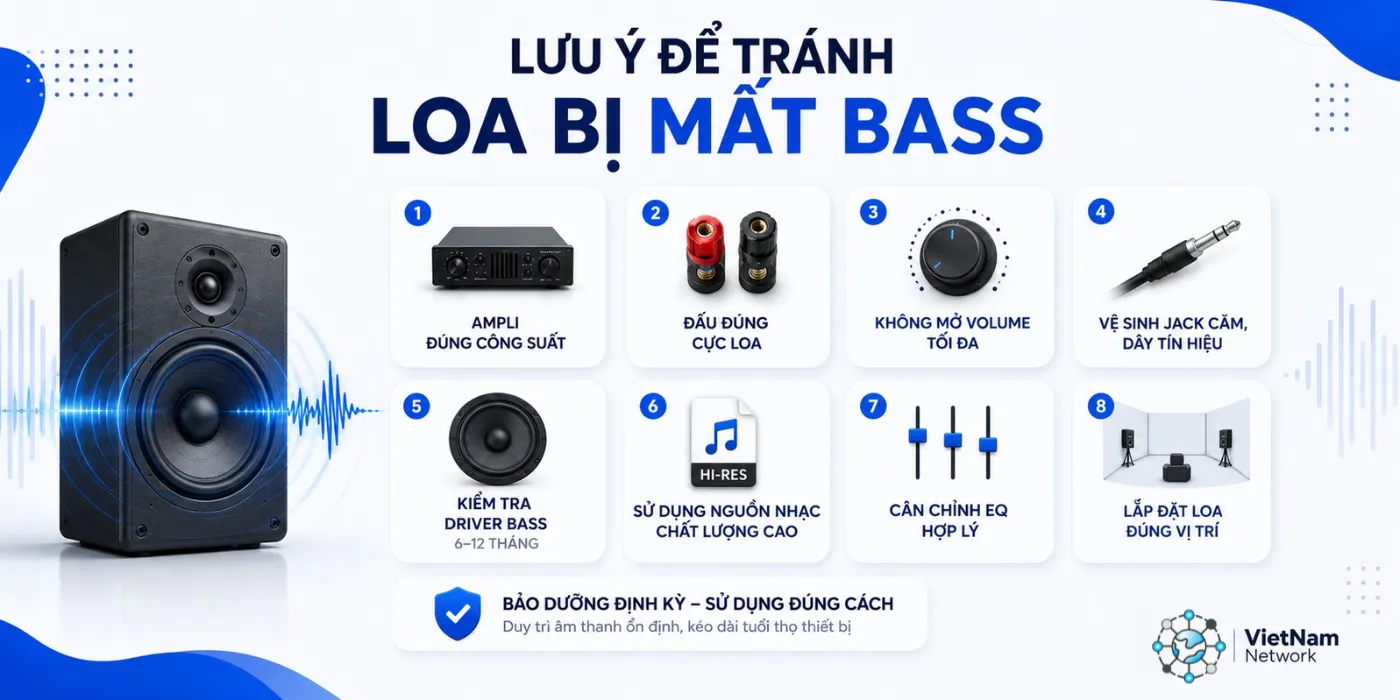 Loa Bị Mất Bass? Nguyên Nhân Và Cách Khắc Phục Hiệu Quả loa bi mat bass va cach khac phuc 4