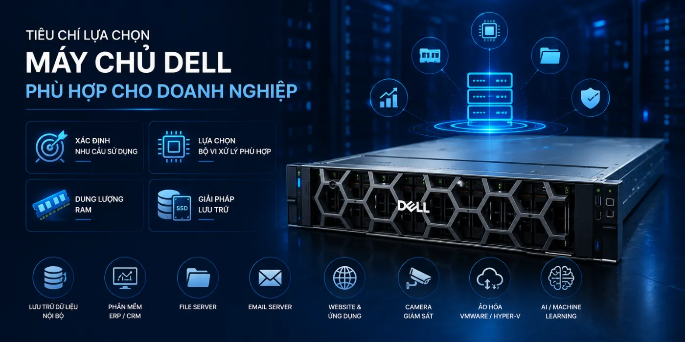 Mua Máy Chủ Dell PowerEdge Tại Đà Nẵng Chính Hãng, Giá Tốt mua may chu dell poweredge tai da nang chinh hang 2