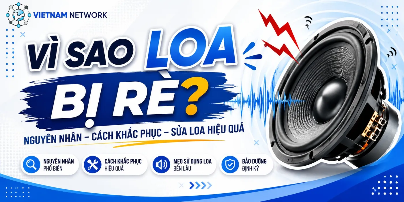 Vì Sao Loa Bị Rè? Nguyên Nhân Và Cách Sửa Đơn Giản vi sao loa bi re va cach sua don gian 1