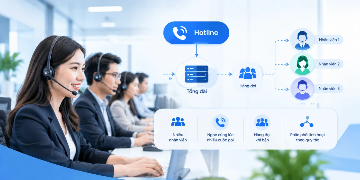 Hotline Nhiều Người Nghe Cùng Lúc Có Được Không?