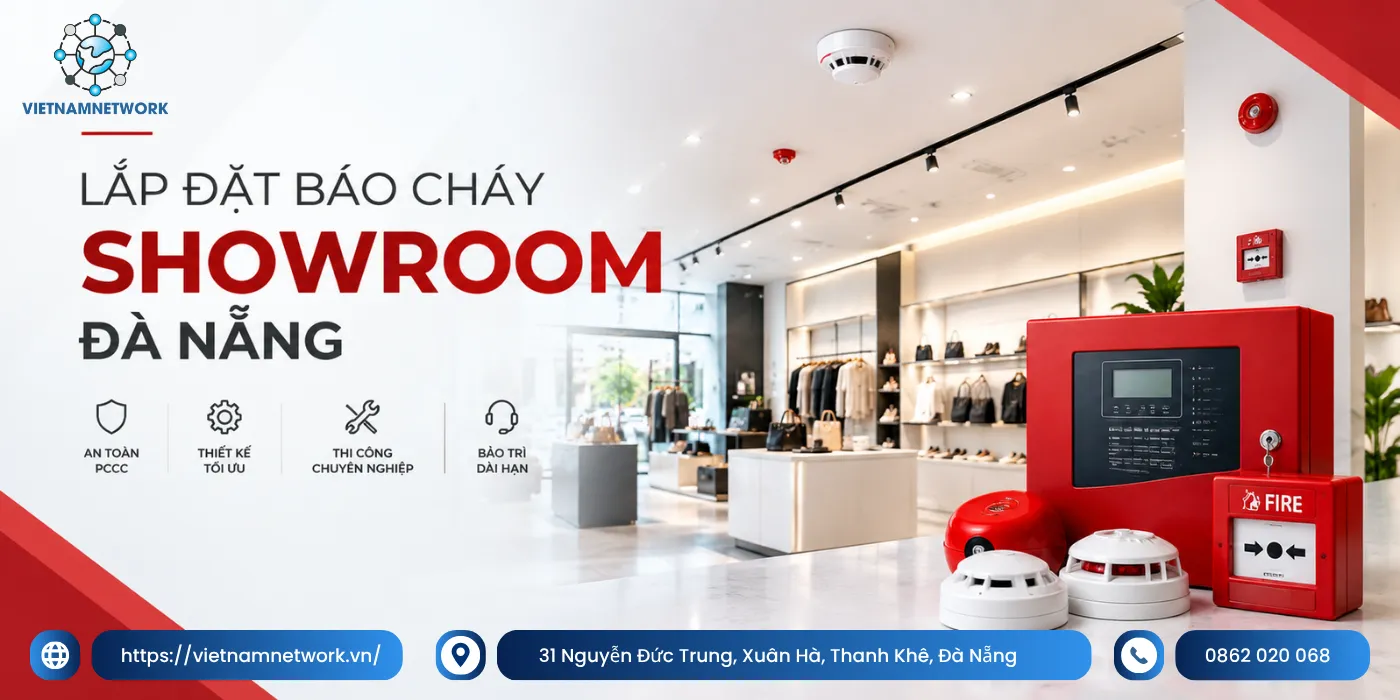 Lắp Đặt Báo Cháy Showroom Đà Nẵng Chuẩn PCCC Uy Tín Chất Lượng lap dat bao chay showroom da nang chuan pccc 1