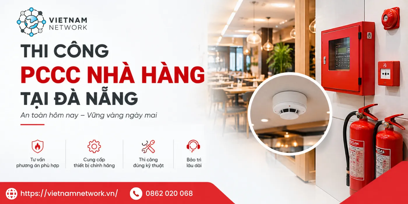 Thi Công PCCC Nhà Hàng Đà Nẵng An Toàn Và Đúng Kỹ Thuật thi cong pccc nha hang da nang an toan 1